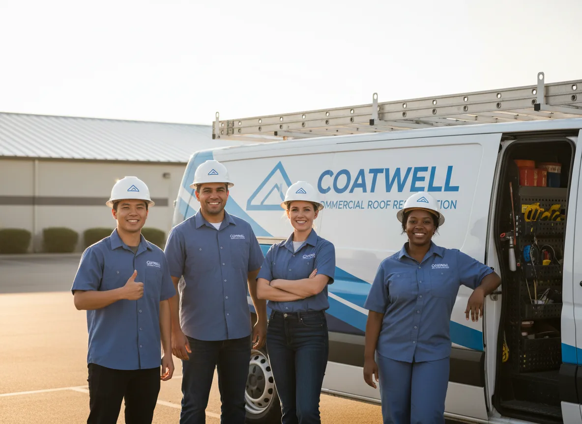 Commercial roof coating company in Fayette, NY